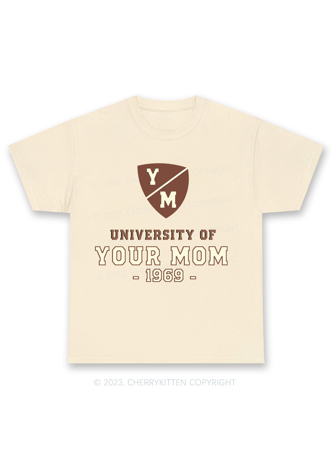 University Of Your Mom 1969 Chunky Shirt Cherrykitten