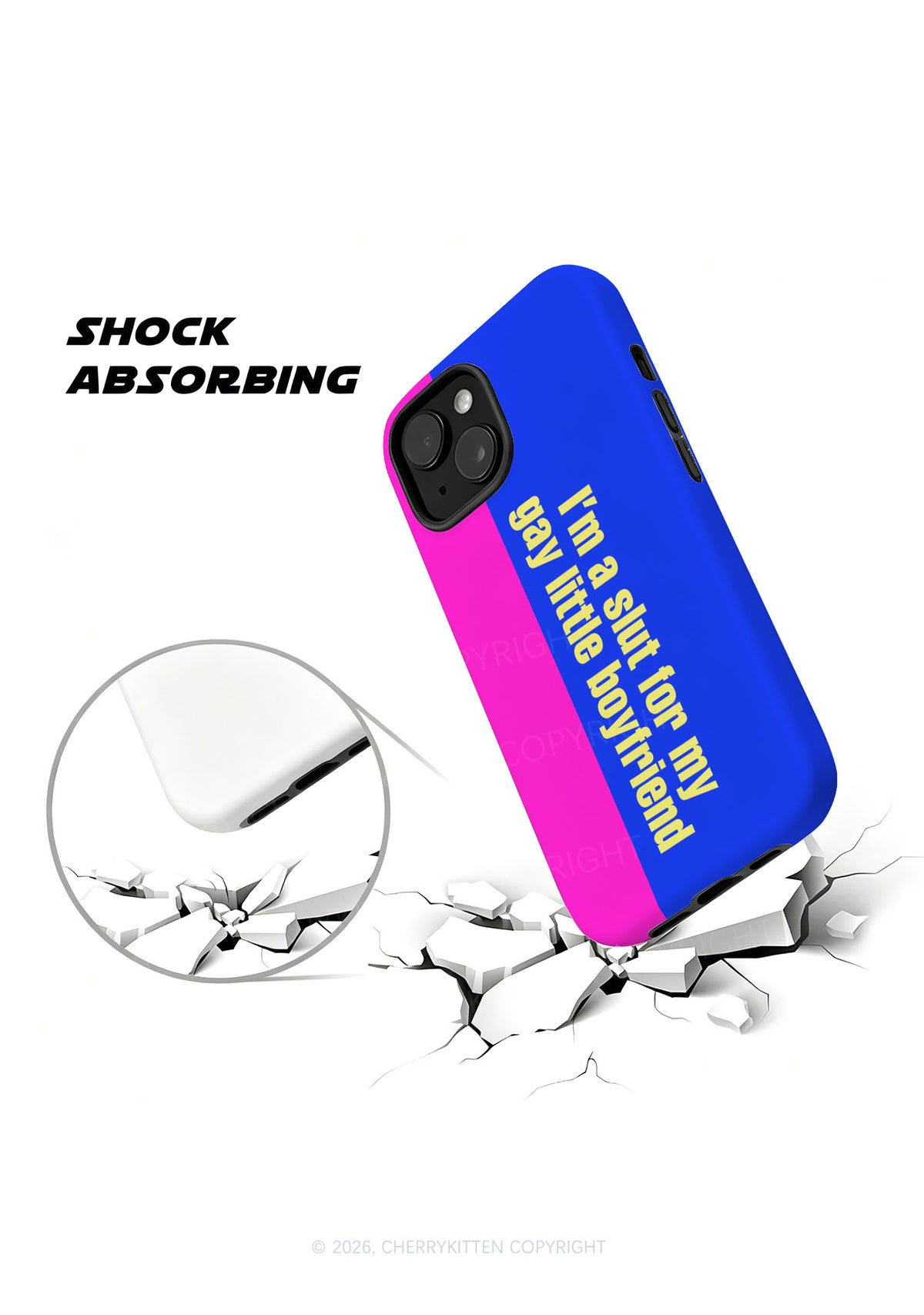 Slxt For My Gay BF Y2K Phone Case Cherrykitten