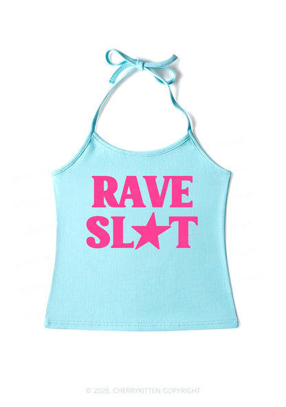 Rave Slxt Y2K Halter Neck Cami Cherrykitten