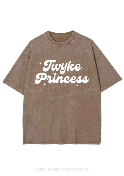 Twyke Princess Pride Y2K Shirts Washed Tee Cherrykitten