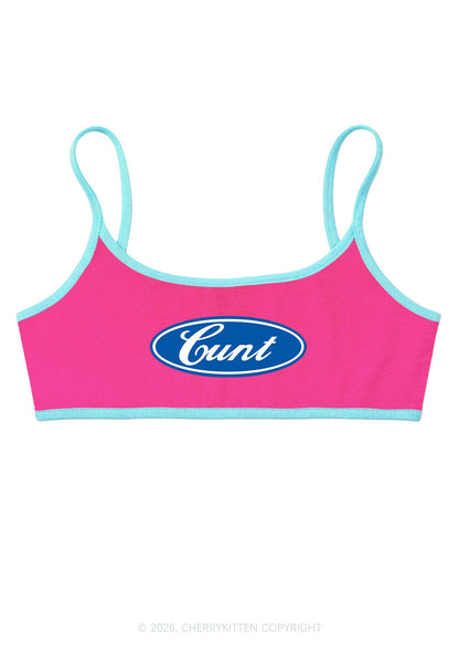 Oval Cxxt Y2K Super Crop Cami Cherrykitten
