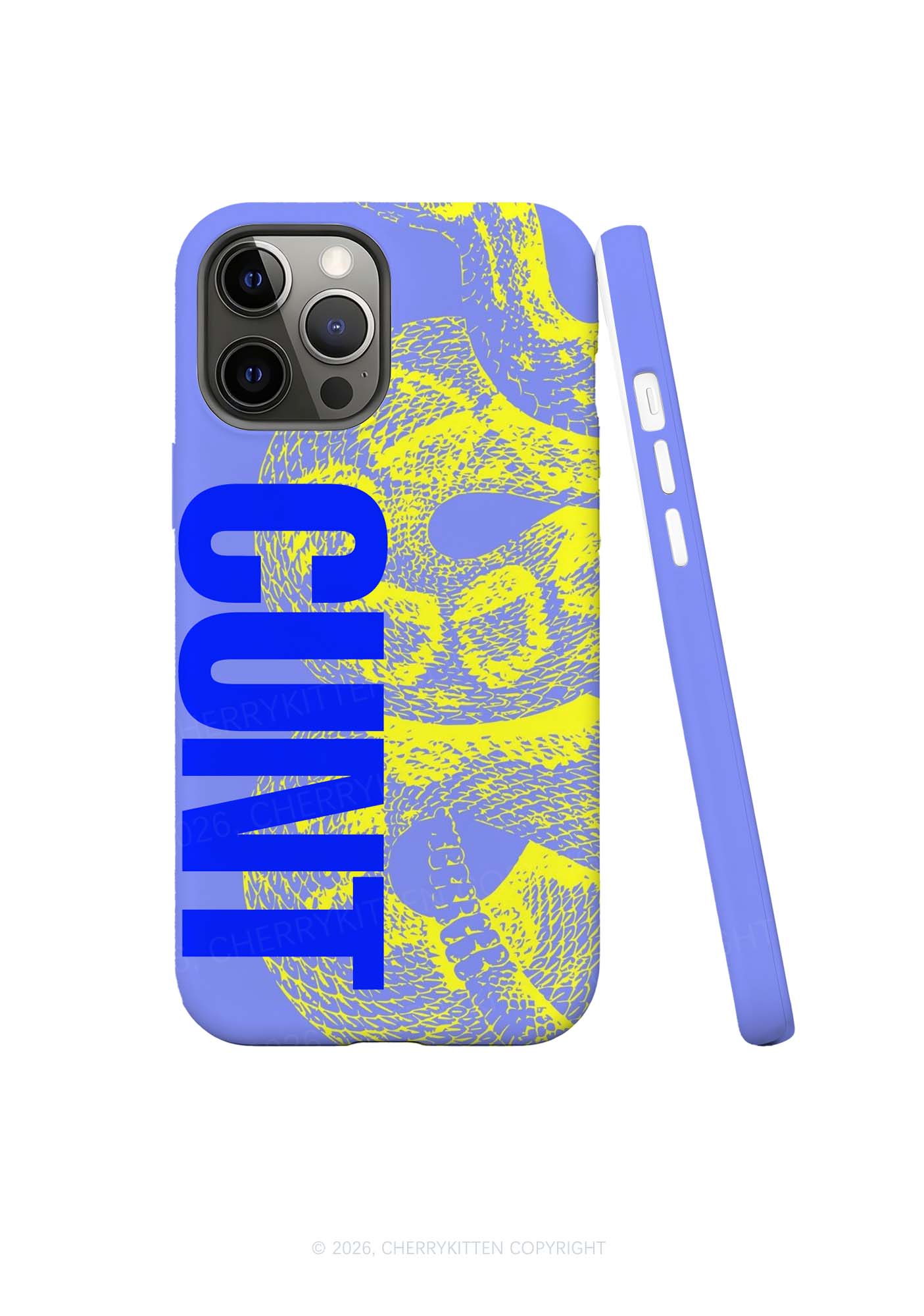Snake Blue Cxxt Y2K Phone Case Cherrykitten