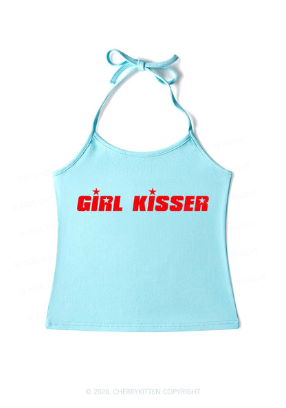 Girl Kisser Star Y2K Halter Neck Cami Cherrykitten