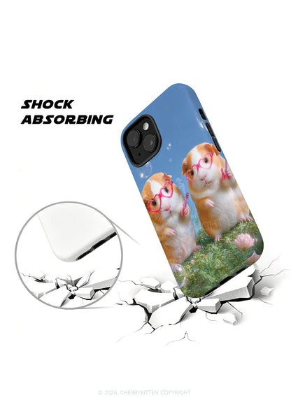 Two Smoking Guinea Pigs Y2K Phone Case Cherrykitten