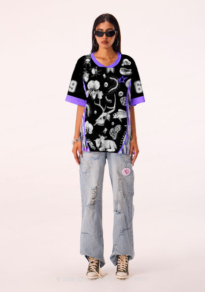 Halloween Dark Sheep Bone Y2K Sport Jersey Shirts Cherrykitten