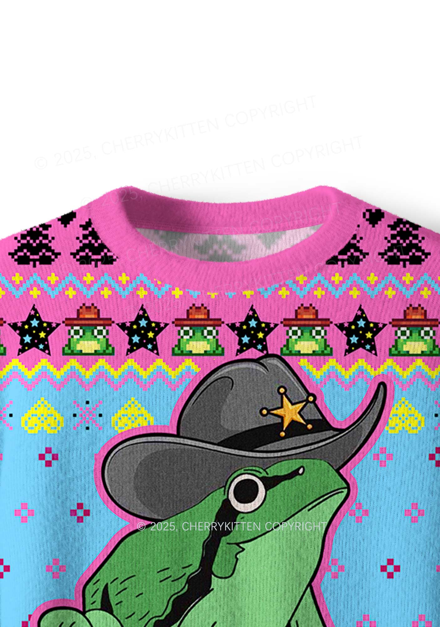 Your Last Partner Y2K Christmas Knit Sweatshirt Cherrykitten