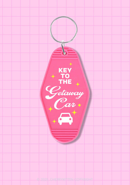 The Getaway Car 1Pc Y2K Hotel Keychain Cherrykitten
