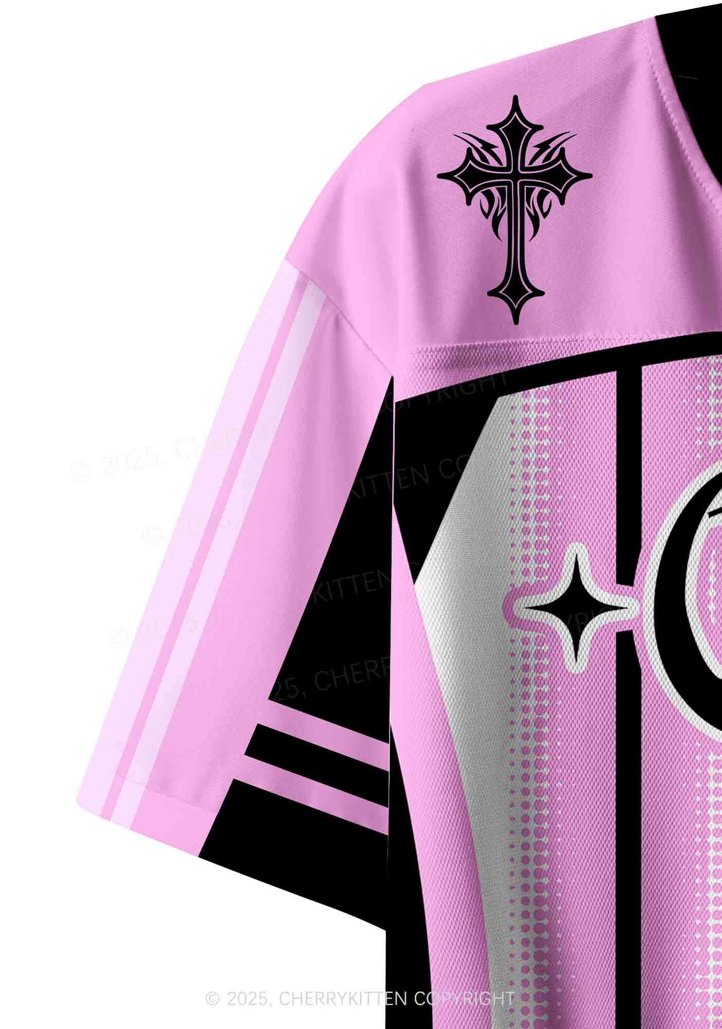 Custom Gothic Cxxt Y2K Crop Sport Jersey Shirts Cherrykitten