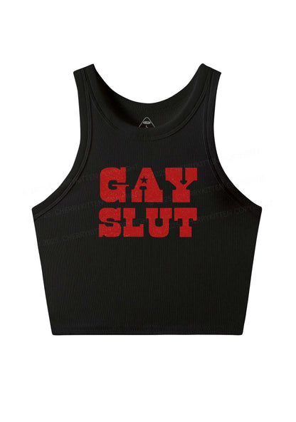 Gay Slxt Pride Y2K Crop Tank Top Cherrykitten