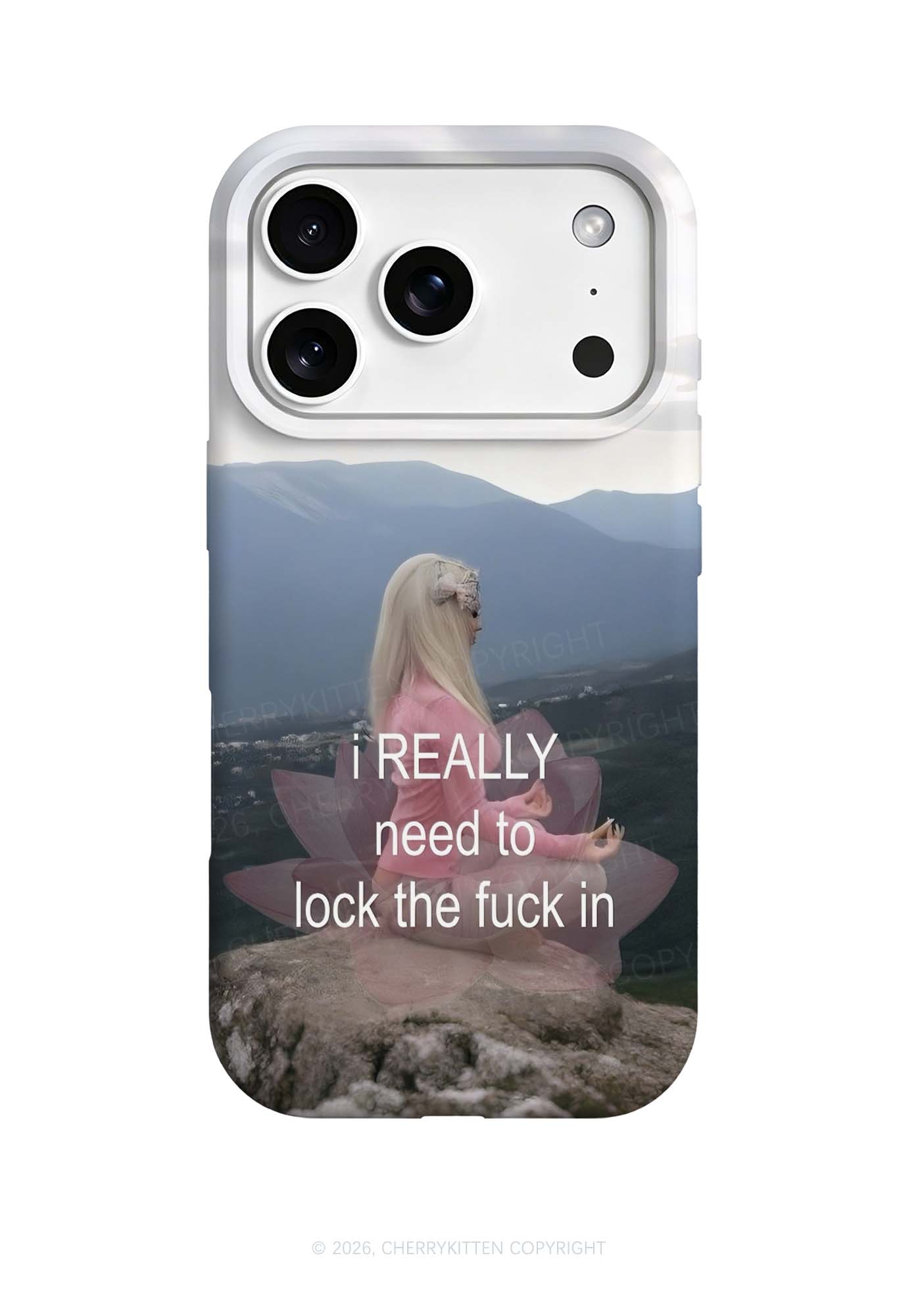 I Really Need To Lock The Fxxk In Y2K Phone Case Cherrykitten