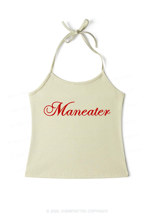 Maneater Y2K Halter Neck Cami Cherrykitten