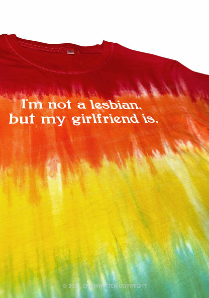 My GF Is Lesbian Pride Y2K Tie Dye Shirts Cherrykitten