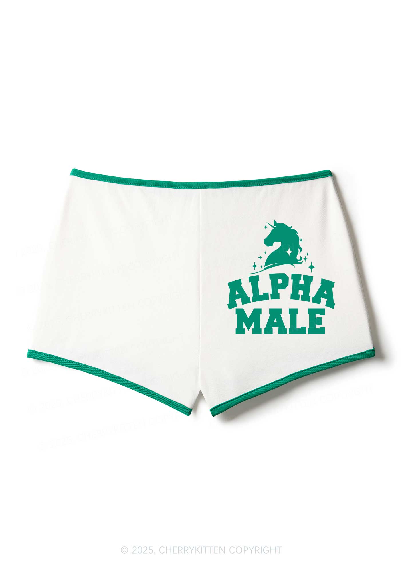 Alpha Male Y2K Booty Shorts Cherrykitten