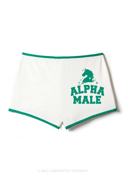 Alpha Male Y2K Booty Shorts Cherrykitten
