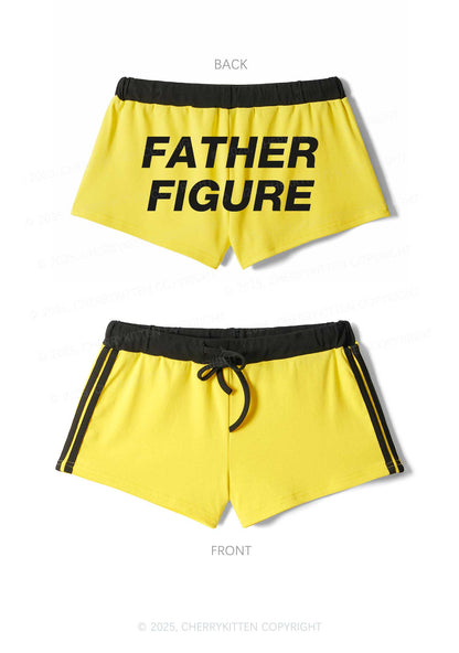 Father Figure Y2K Drawstring Mini Shorts Cherrykitten