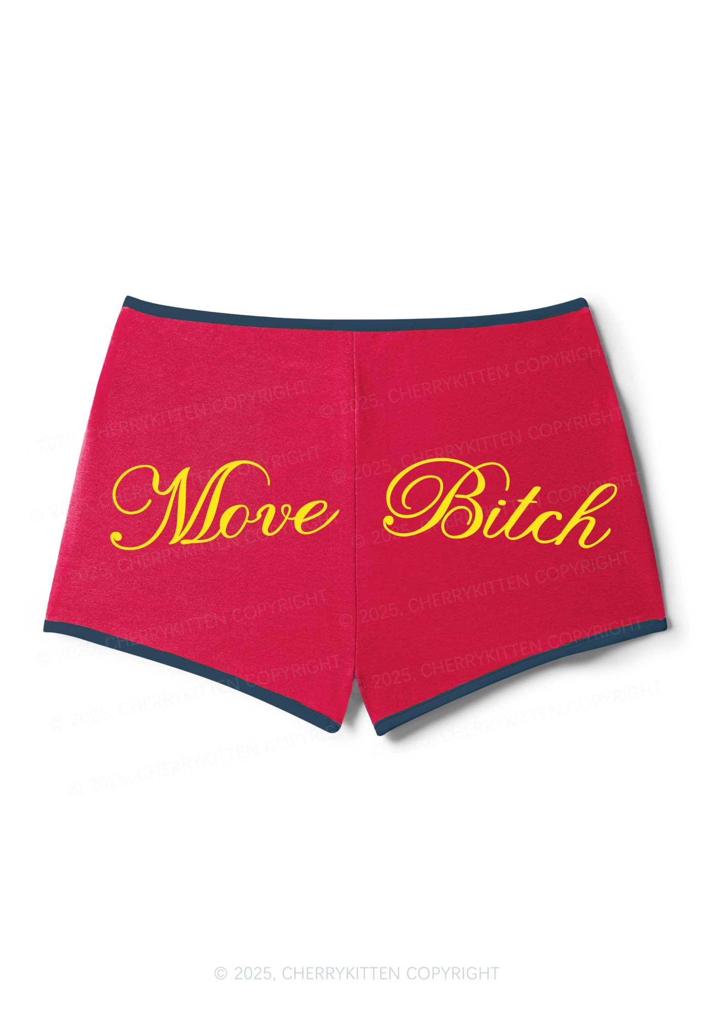 Move Bxxch Y2K Booty Shorts Cherrykitten