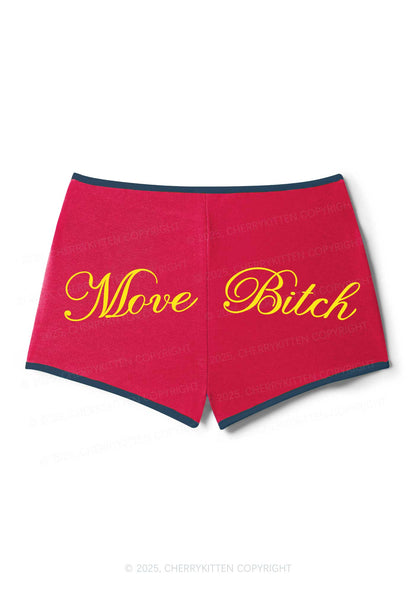 Move Bxxch Y2K Booty Shorts Cherrykitten