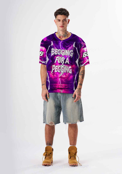 Begging For A Pegging Y2K Sport Jersey Shirts Cherrykitten