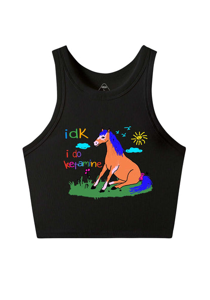 I Do kxxamine Y2K Crop Tank Top Cherrykitten