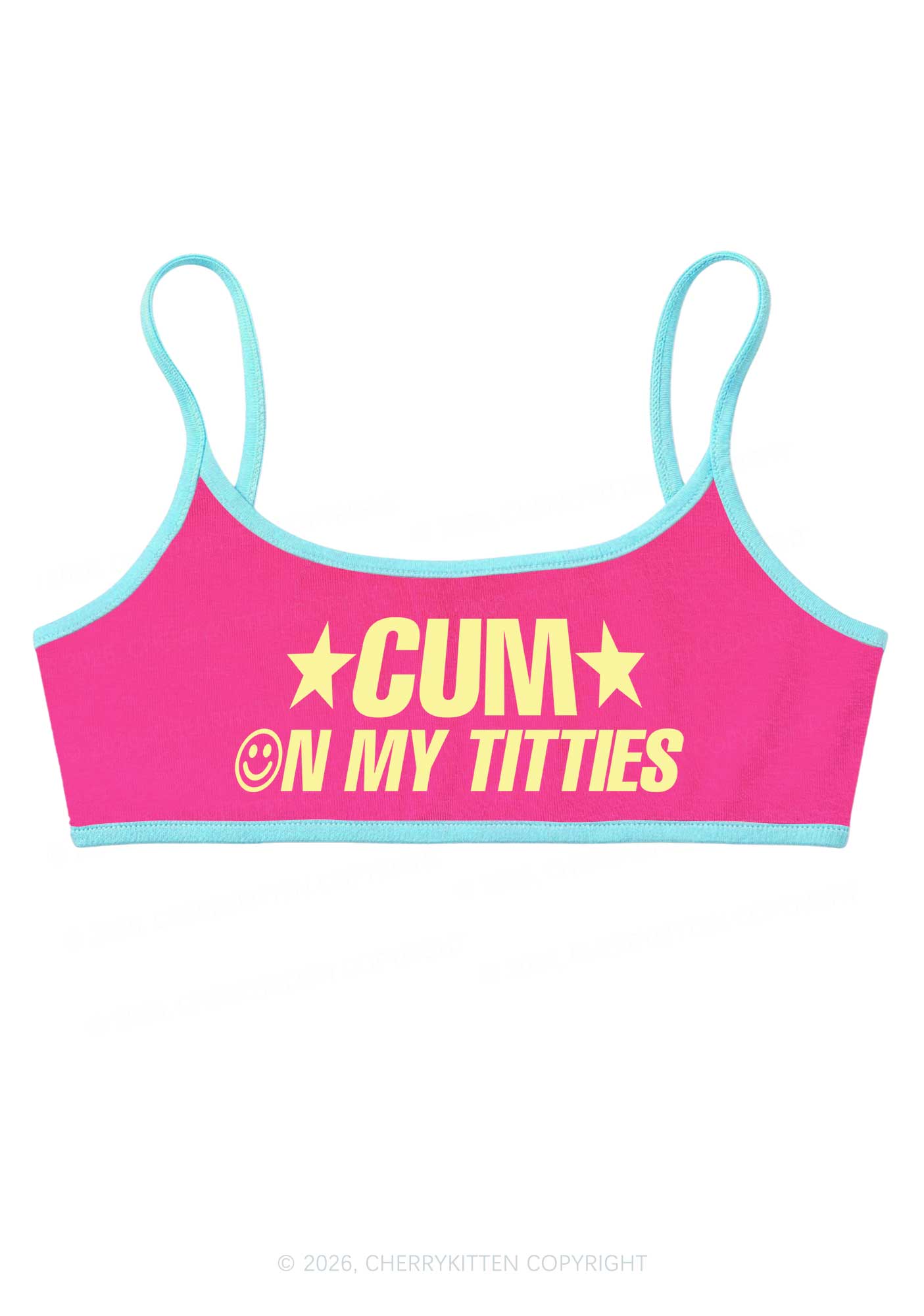 Cxm On My Txtties Y2K Super Crop Cami Cherrykitten