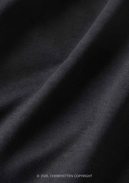 Rhinestone Cherry Bow Y2K Wrap V Neck T Shirts Cherrykitten