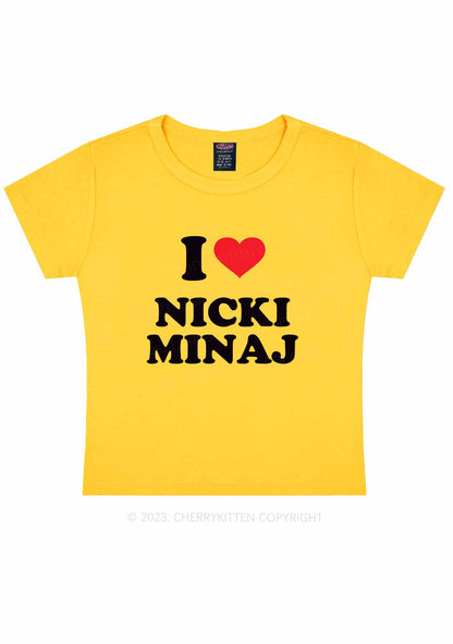 I Love NM Y2K Baby Tee Cherrykitten