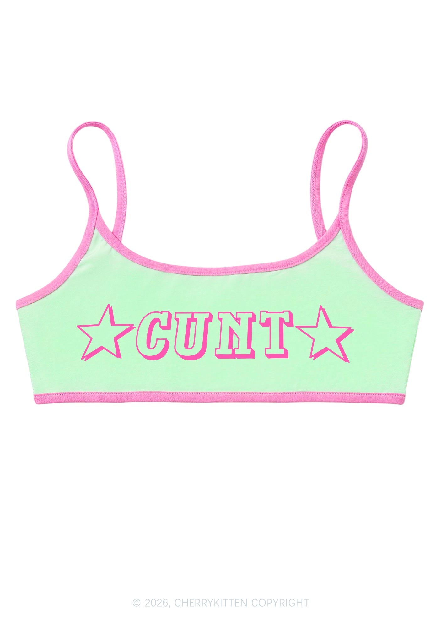 Star Count Y2K Super Crop Cami Cherrykitten
