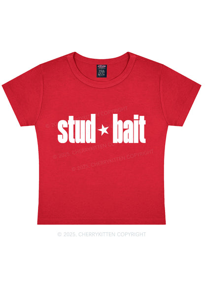 Stud Bait Pride Y2K Baby Tee Cherrykitten