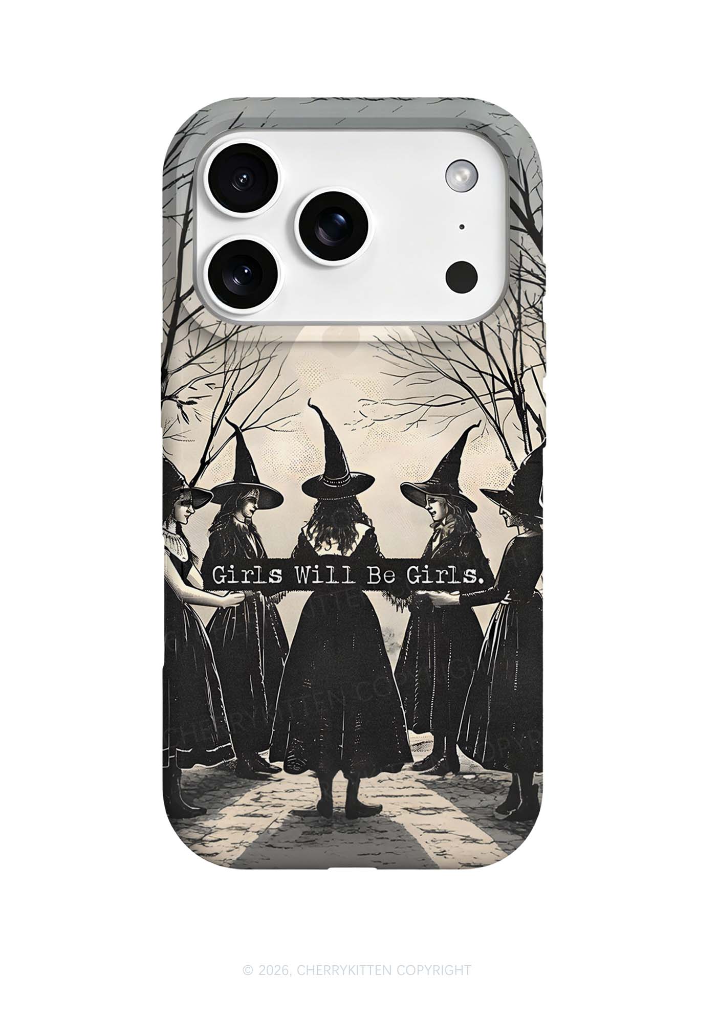 Halloween Girls Will Be Girls Y2K Phone Case Cherrykitten