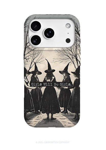 Halloween Girls Will Be Girls Y2K Phone Case Cherrykitten