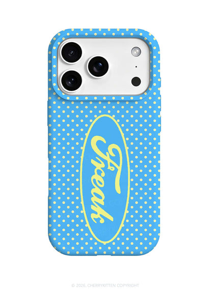 Yellow Polka Dots Freak Y2K Phone Case Cherrykitten