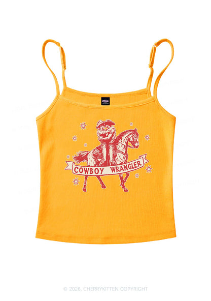 Cowboy Wrangler Pride Y2K Spaghetti Strap Cami Cherrykitten