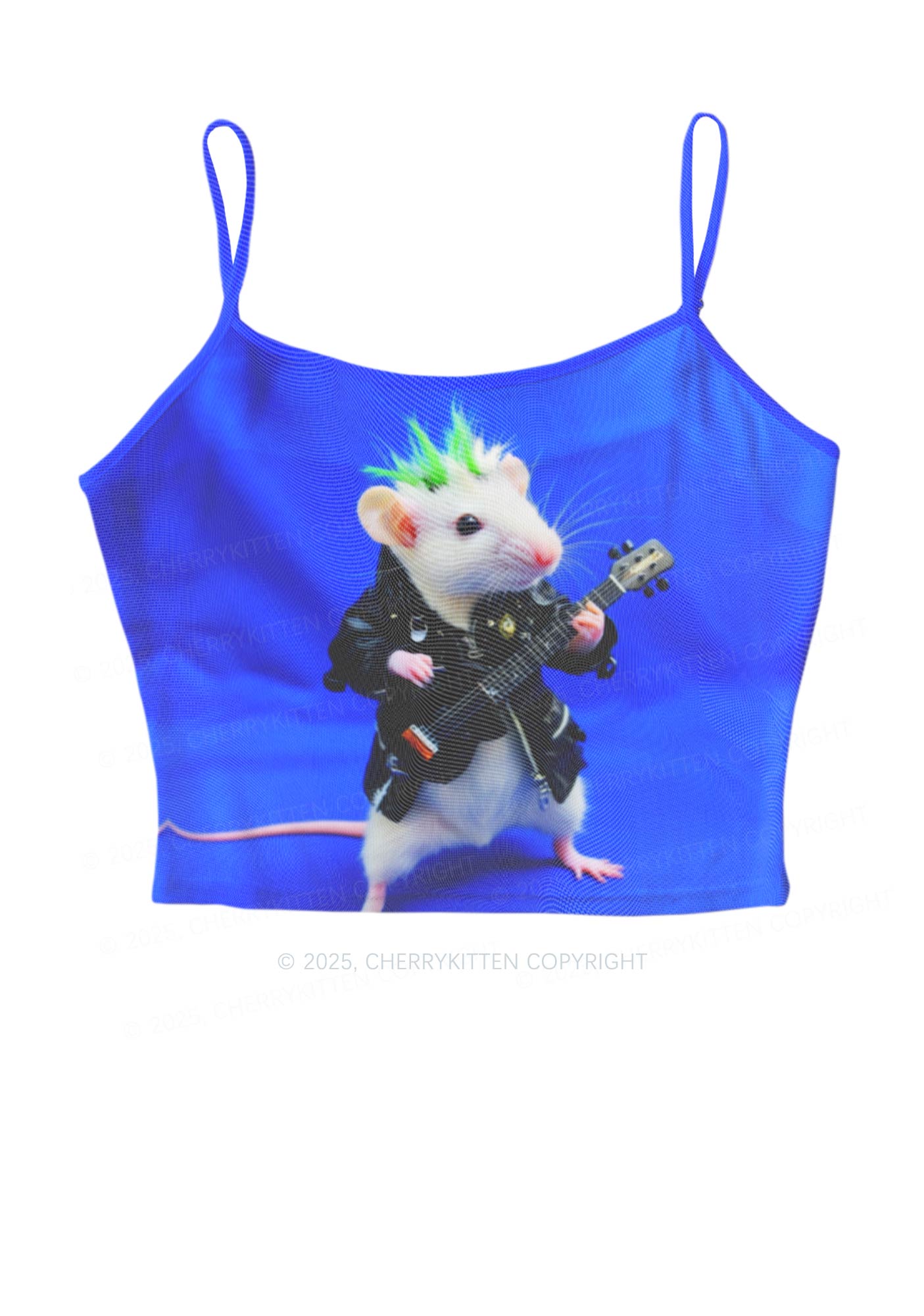 Guitar Playing Ratz Y2K Mesh Cami Tank Cherrykitten