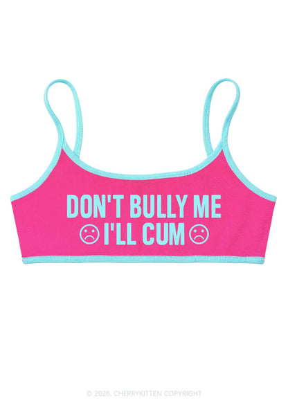 Dont Bully Me Y2K Super Crop Cami Cherrykitten