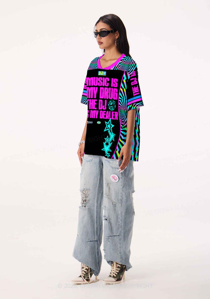 Music Is My Drxg Y2K Sport Jersey Shirts Cherrykitten