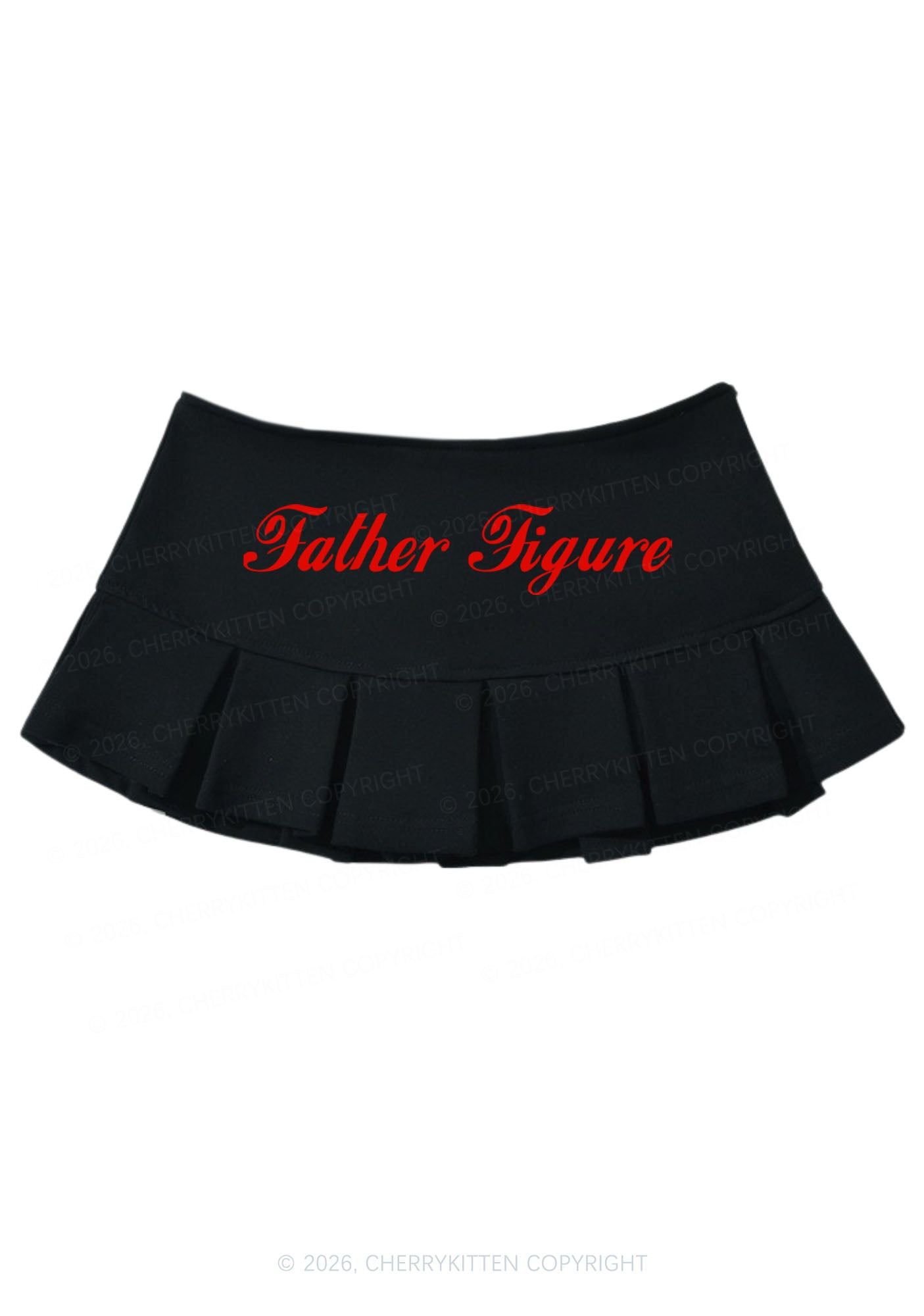 Father Figure Y2K Mini Pleated Skirts Cherrykitten