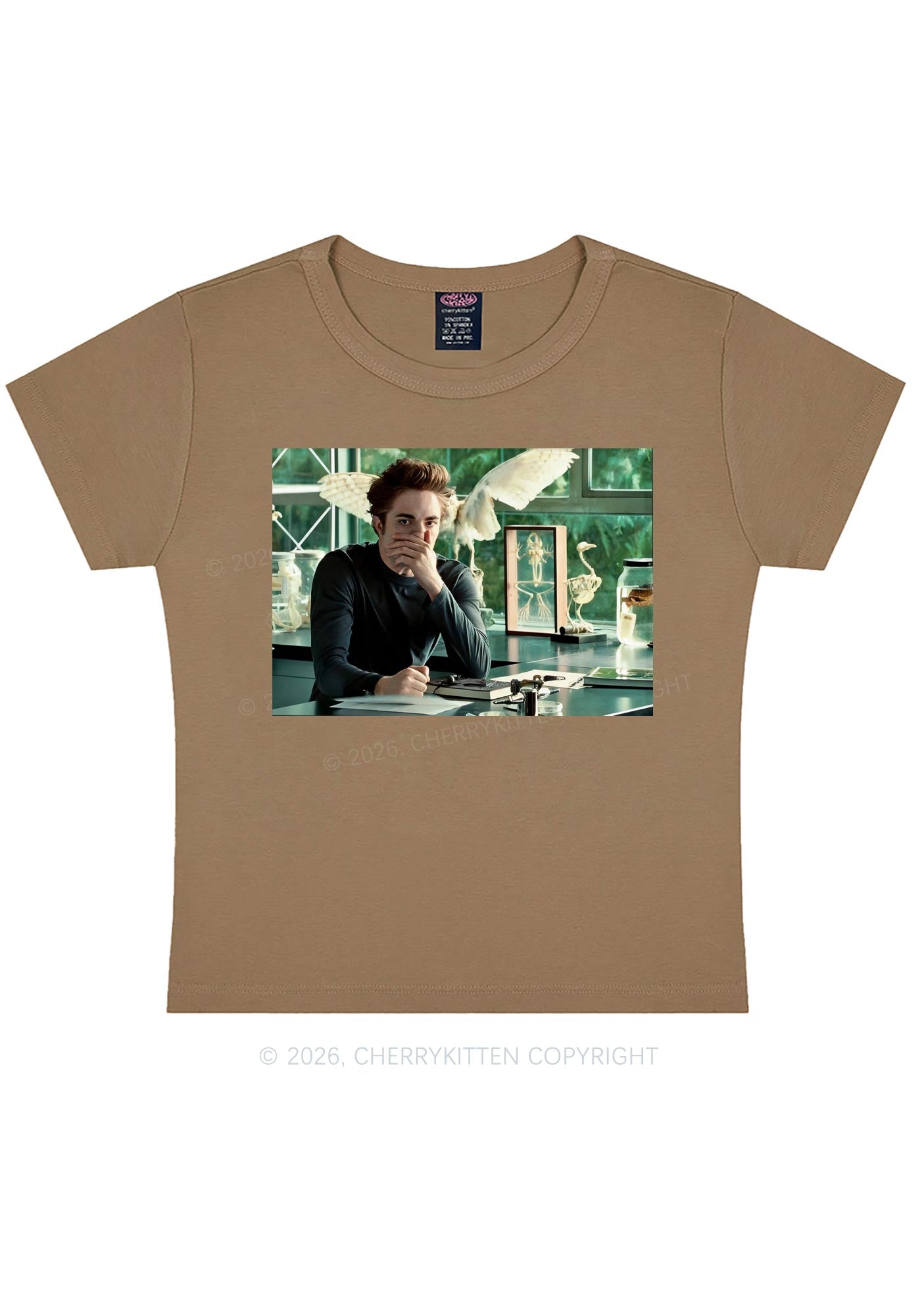 Vampire Boy Y2K Baby Tee Cherrykitten