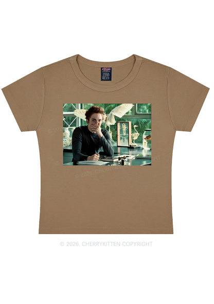 Vampire Boy Y2K Baby Tee Cherrykitten
