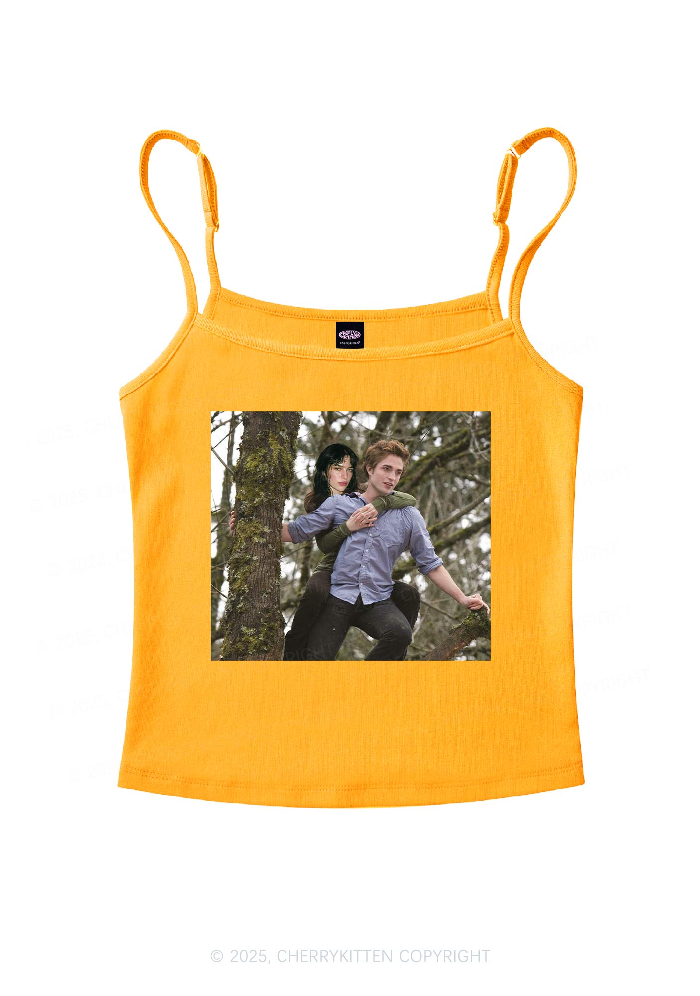 Custom Face Y2K Spaghetti Strap Cami Cherrykitten