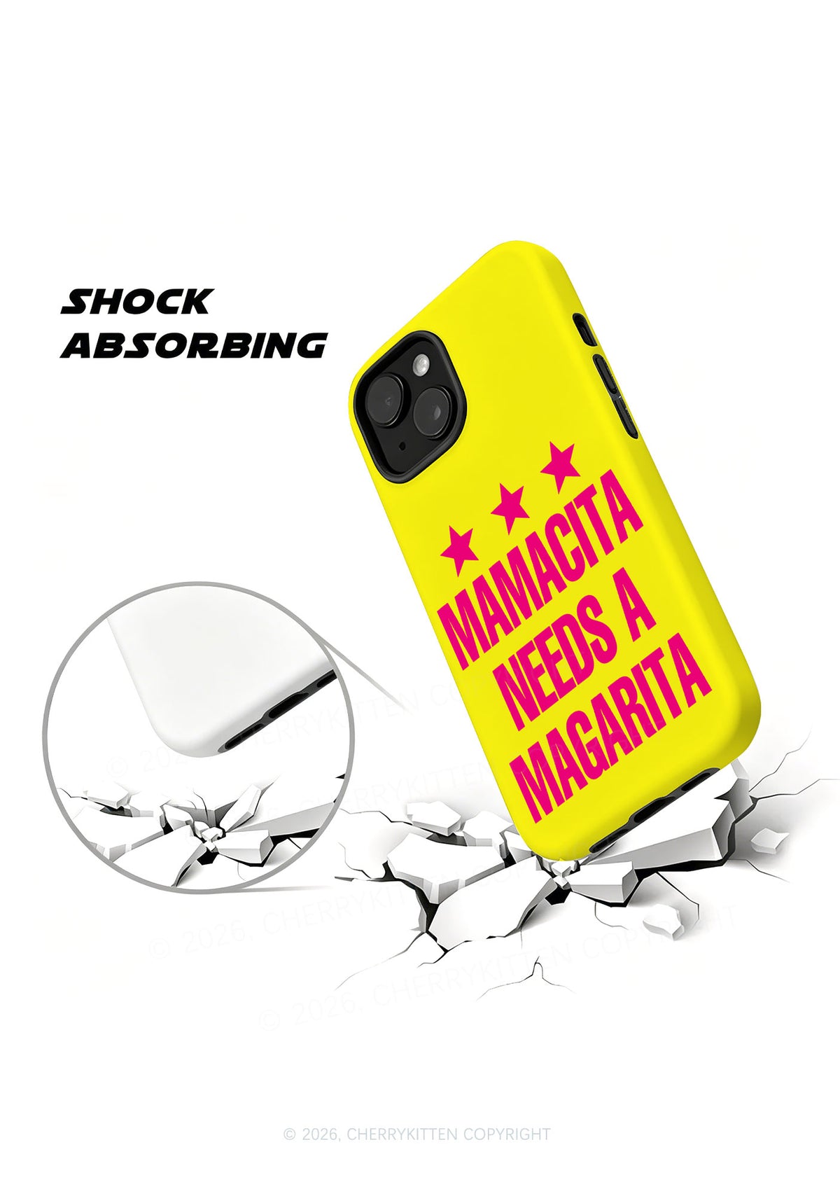 Mamacita Needs A Magarita Y2K Phone Case Cherrykitten