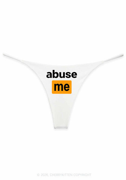 Abuse Me Y2K Bikini String Thong Cherrykitten