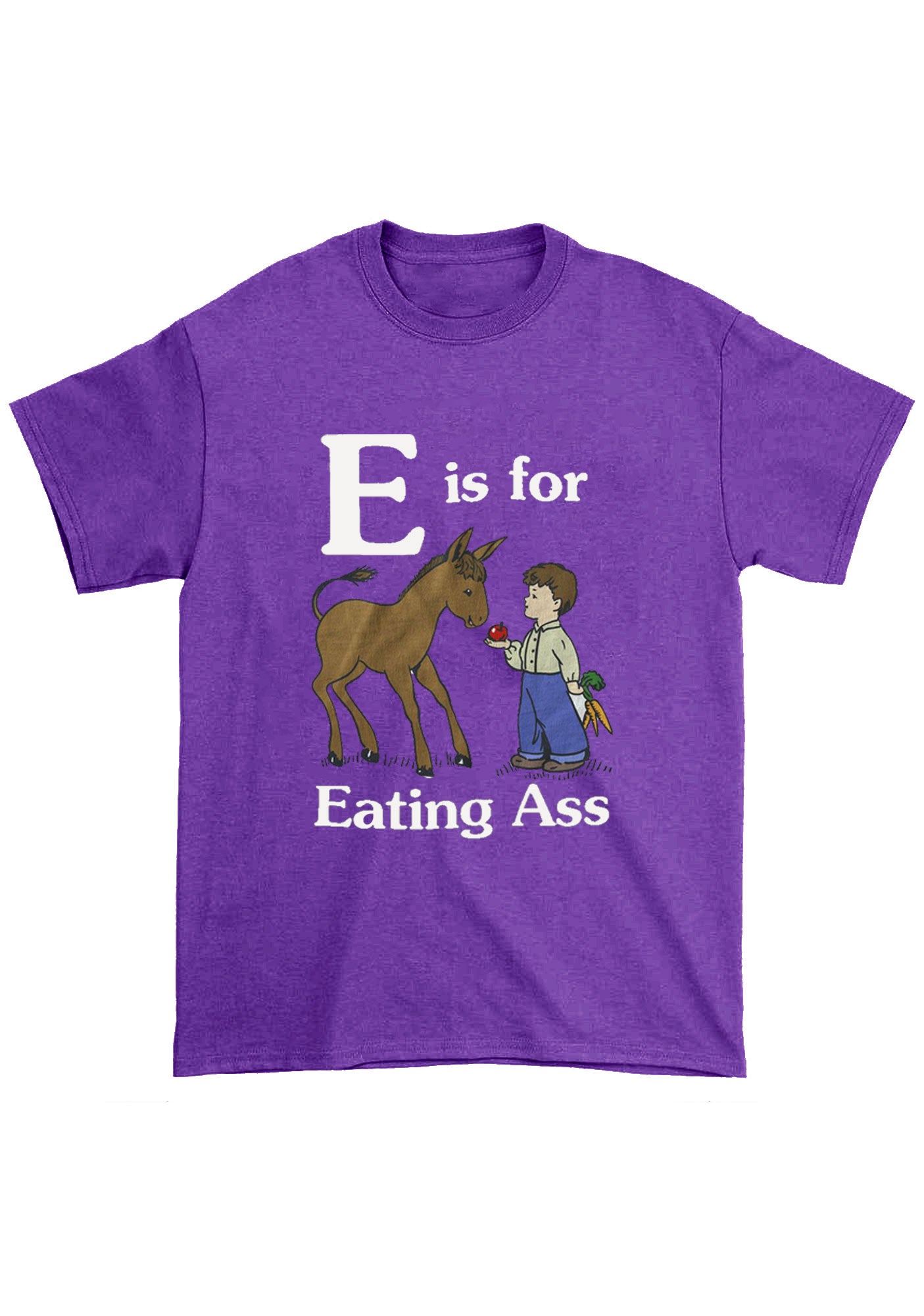 E Is For Eating Axx Chunky Shirt