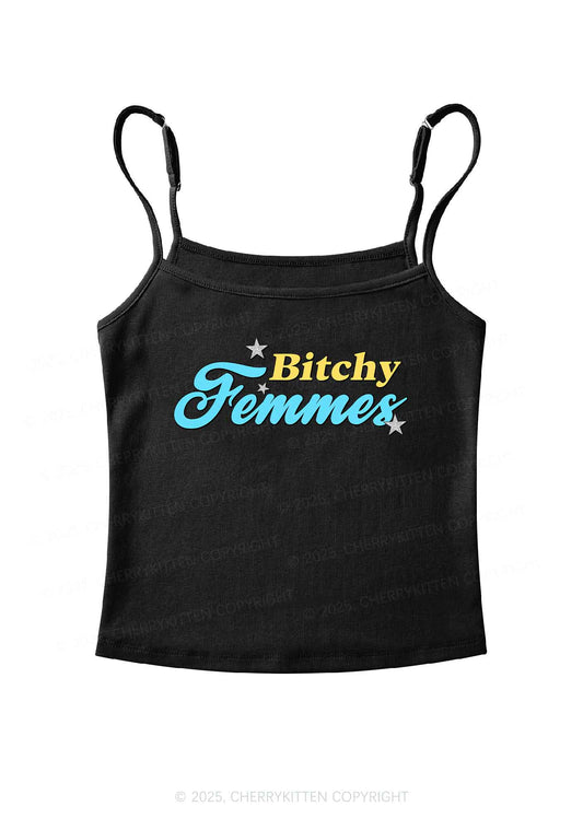 Bxtchy Femmes Pride Y2K Spaghetti Strap Cami Cherrykitten