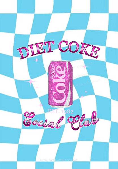 Diet Coke Social Club Y2K Phone Case Cherrykitten