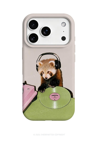 Red Panda DJ Y2K Phone Case Cherrykitten
