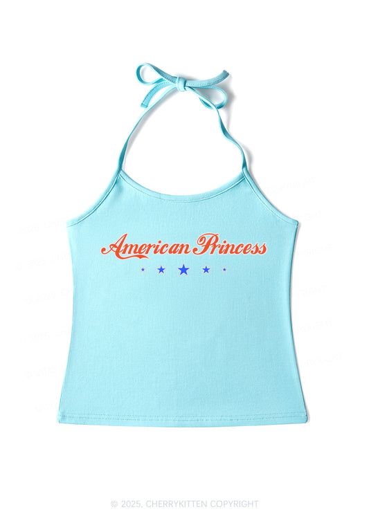American Princess Y2K Halter Neck Cami Cherrykitten