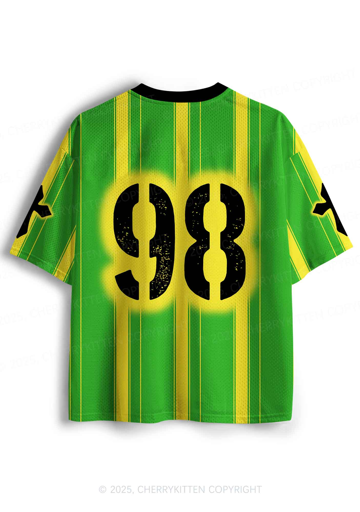 Custom Green Cxxt Y2K Sport Jersey Shirts Cherrykitten