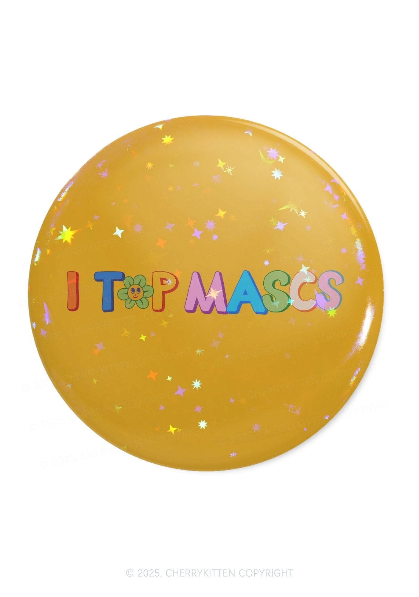 I Top Mascs Pride 1Pc Y2K Pin Badge Cherrykitten