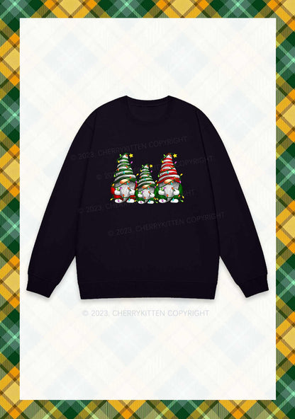 Christmas Dwarfs Y2K Sweatshirt Cherrykitten