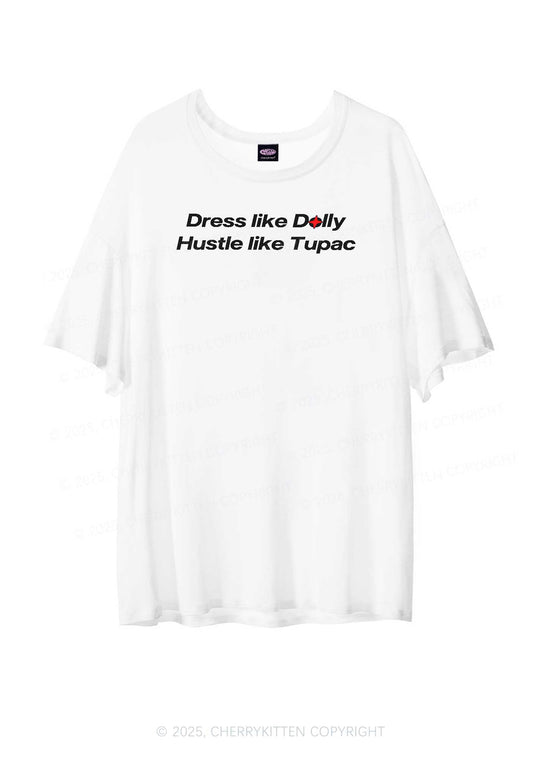 Dress Like Doll Y2K Sheer Boyfriend Tee Cherrykitten